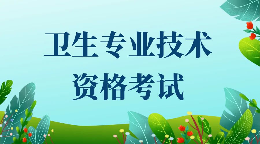 2025年临沧考点卫生专业技术资格考试报名公告