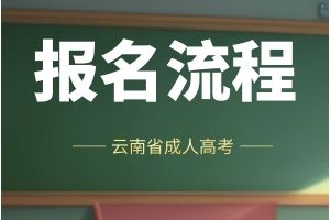 2025年云南成人高考报名方法
